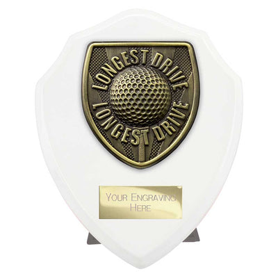 Cobra Golf Longest Drive Shield Award Arctic White