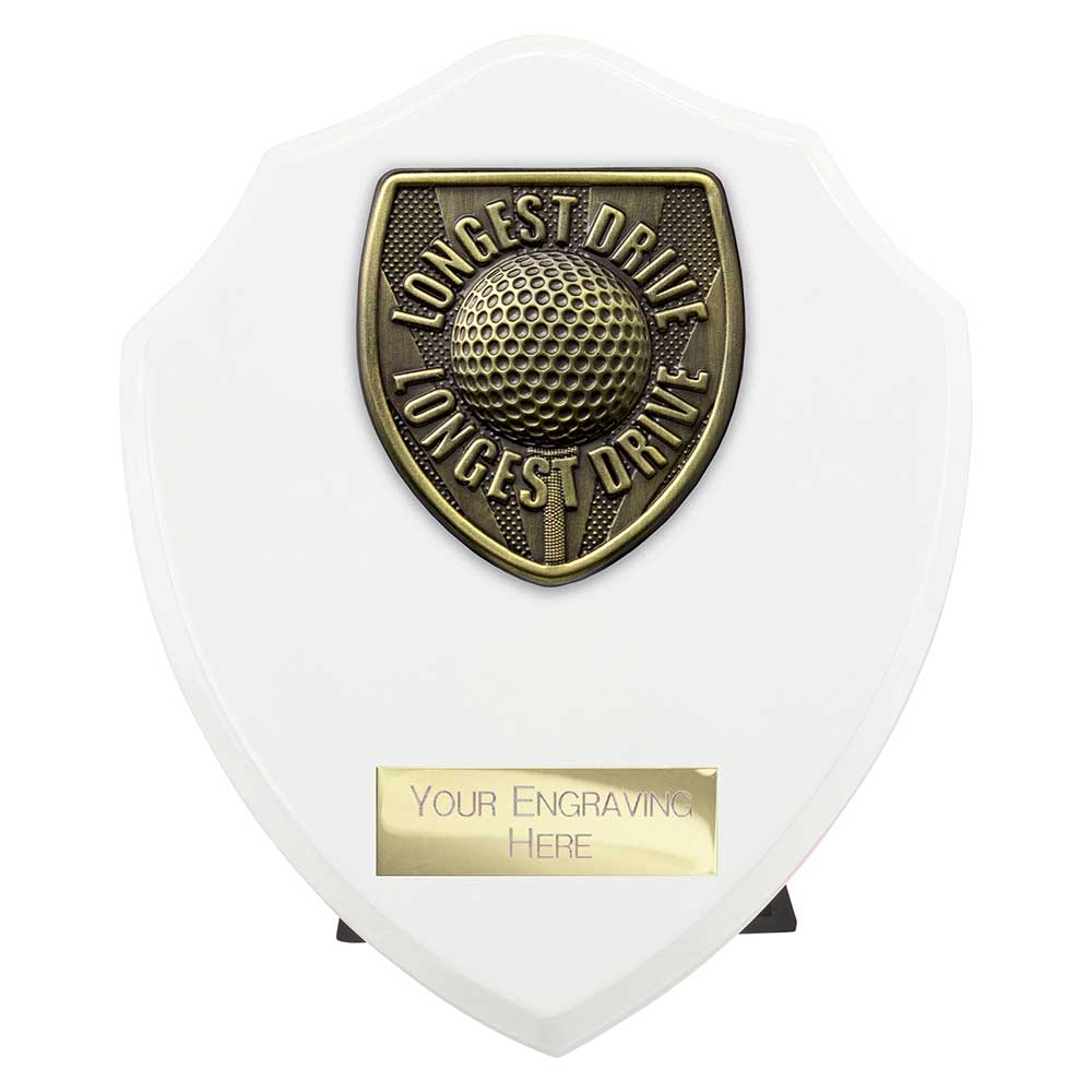 Cobra Golf Longest Drive Shield Award Arctic White