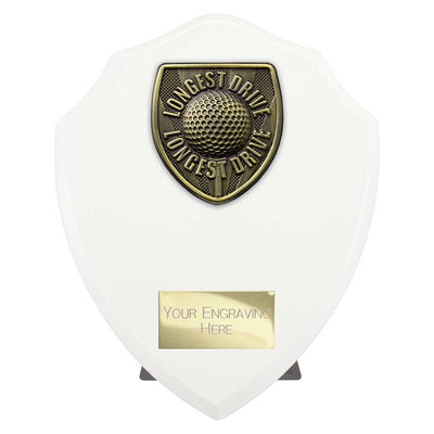 Cobra Golf Longest Drive Shield Award Arctic White