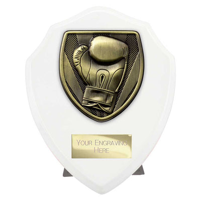 Cobra Boxing Shield Award Arctic White