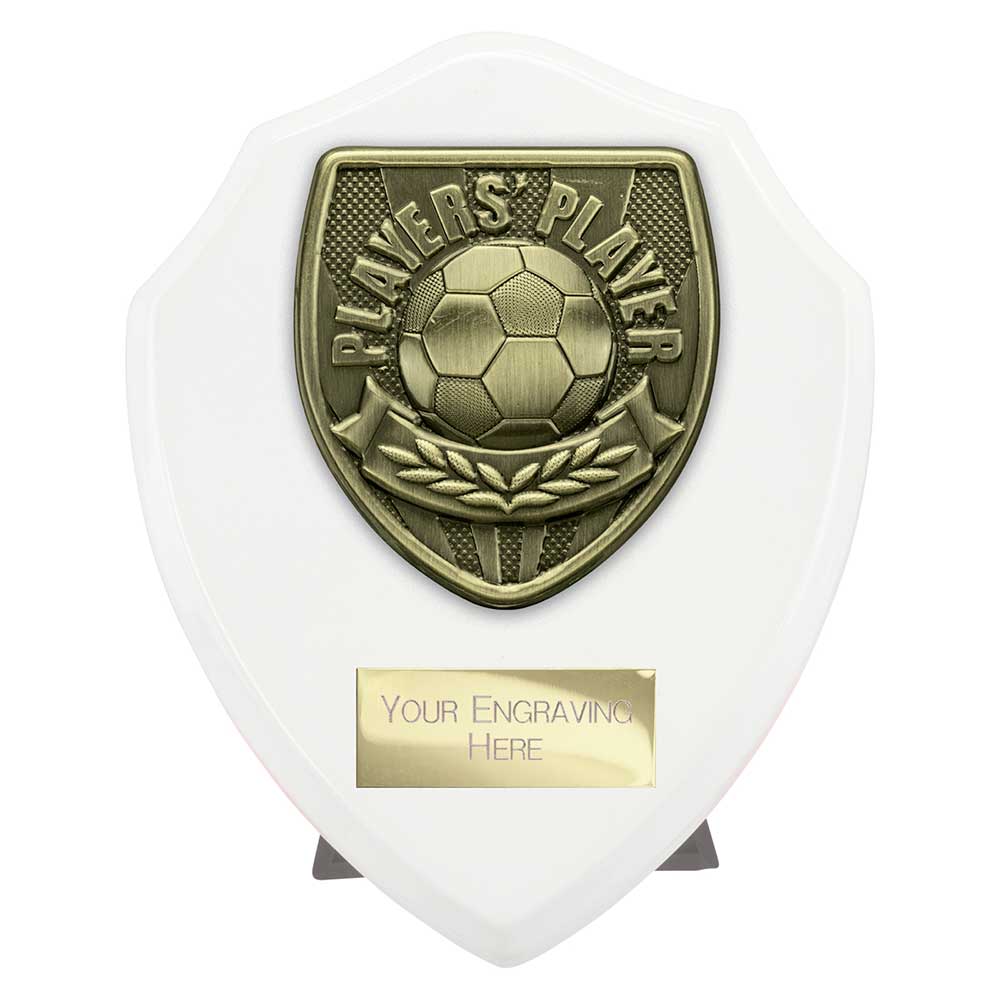 Cobra Plaque Players Player Football Trophy Award White