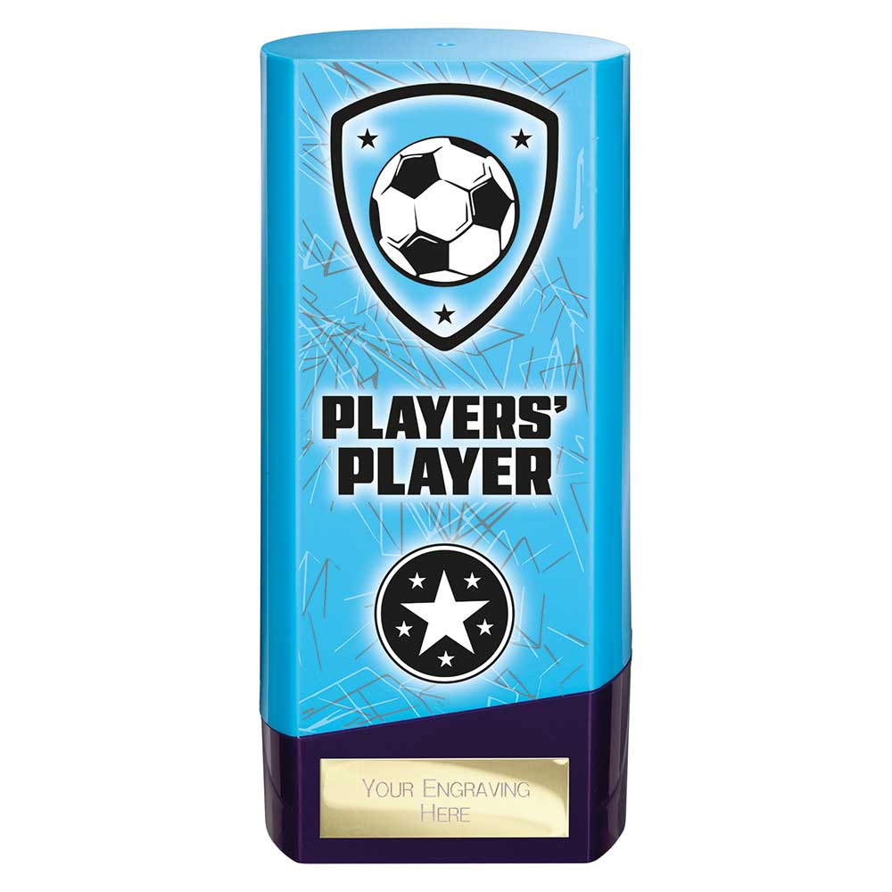 Prime Heavyweight Players Player Football Award Trophy Blue Purple