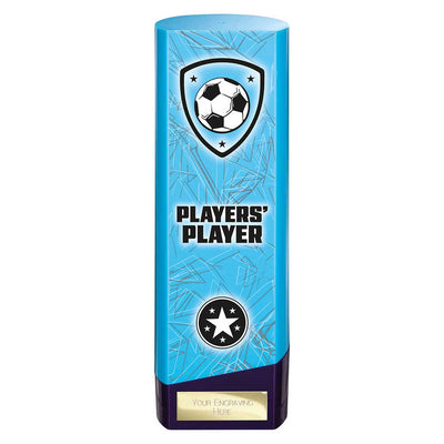 Prime Heavyweight Players Player Football Award Trophy Blue Purple