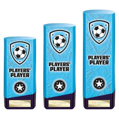 Prime Heavyweight Players Player Football Award Trophy Blue Purple