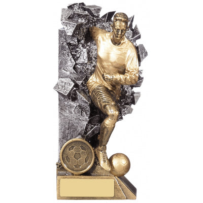 Breakout Male Football Figure Trophy Award