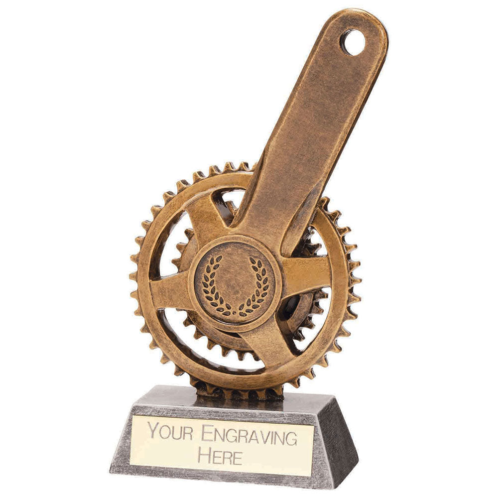 Dynamic Cycling Crank Trophy Award