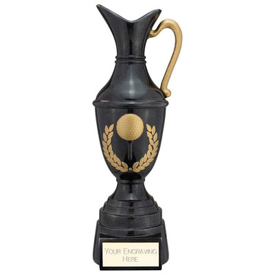 Claret Jug Golf Trophy Award Black And Gold