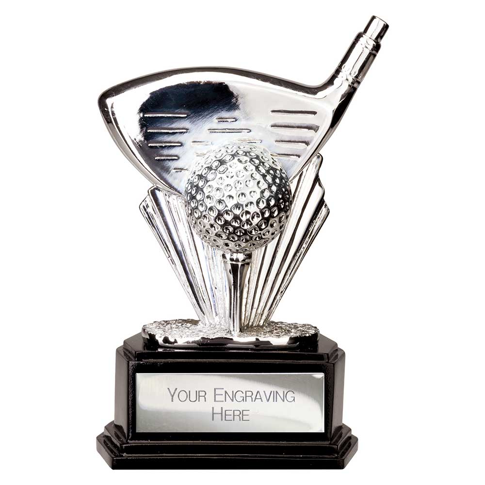 Belfry Golf Driver Trophy Award Silver