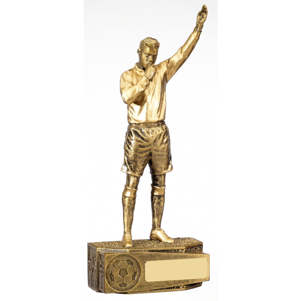 Football Male Referee Trophy Award