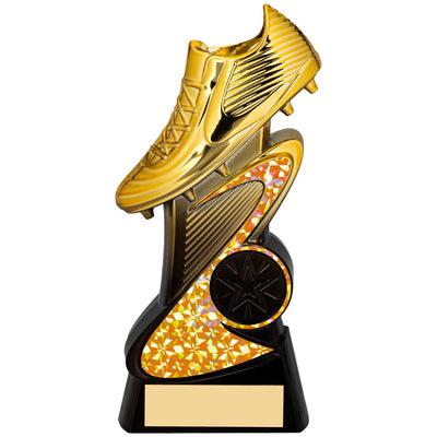 Blitz Football Boot Trophy in Gold