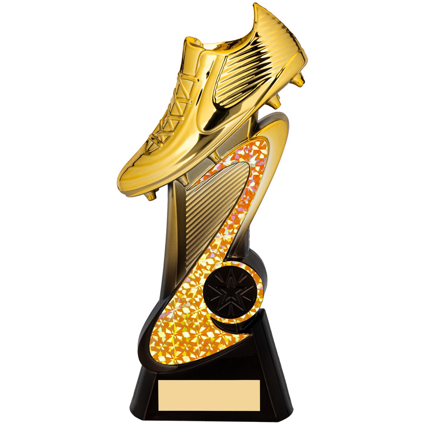 Blitz Football Boot Trophy in Gold