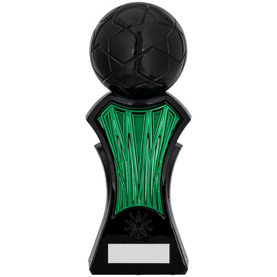 Strike Force Football Trophy Award in Green & Black