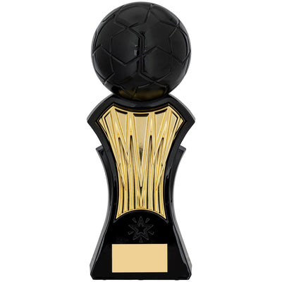 Strike Force Football Trophy Award in Gold & Black