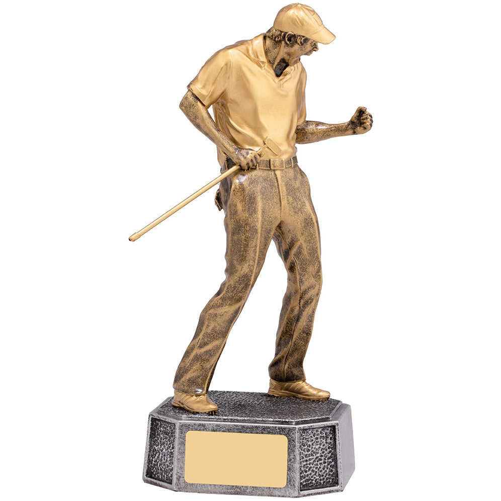 Golf Celebration Figure Trophy Award