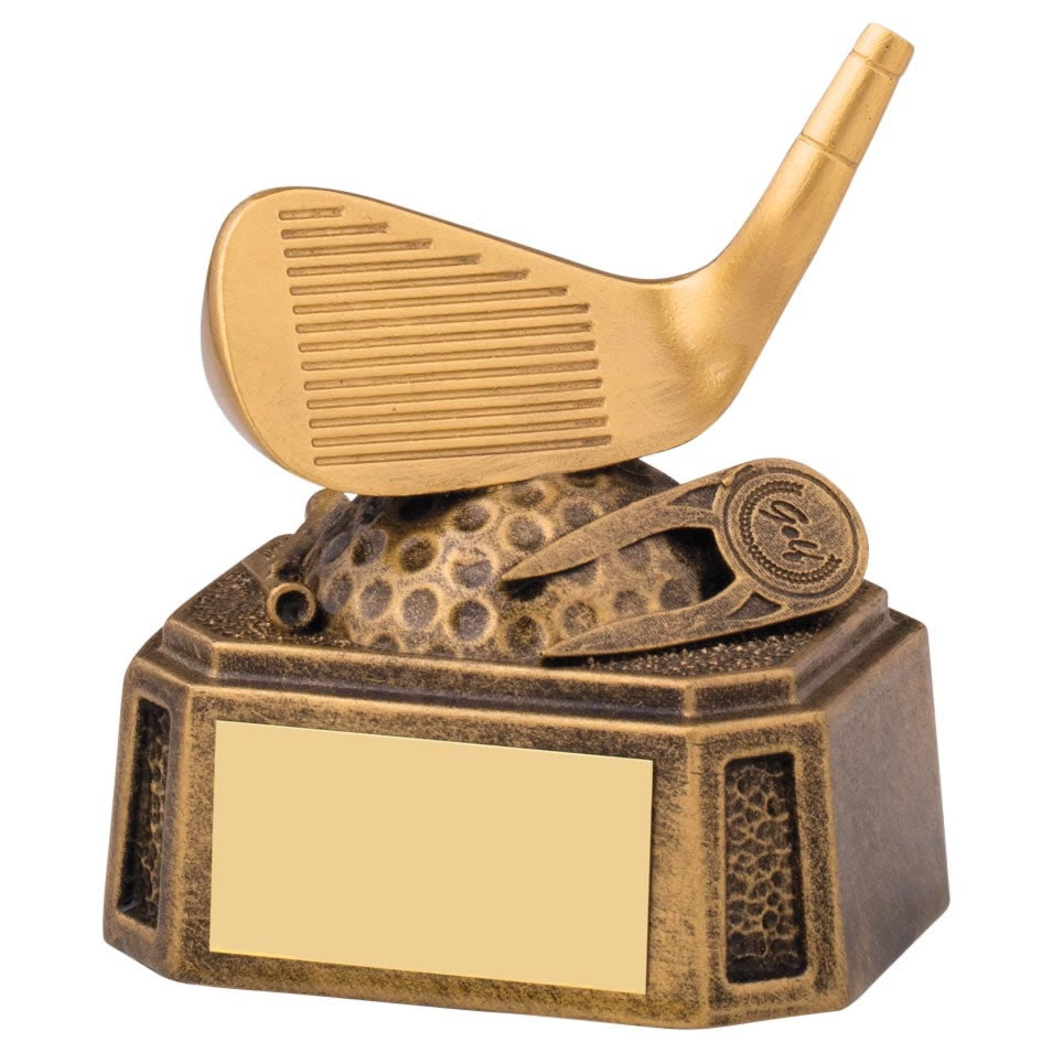 Golf Iron Head Trophy Award