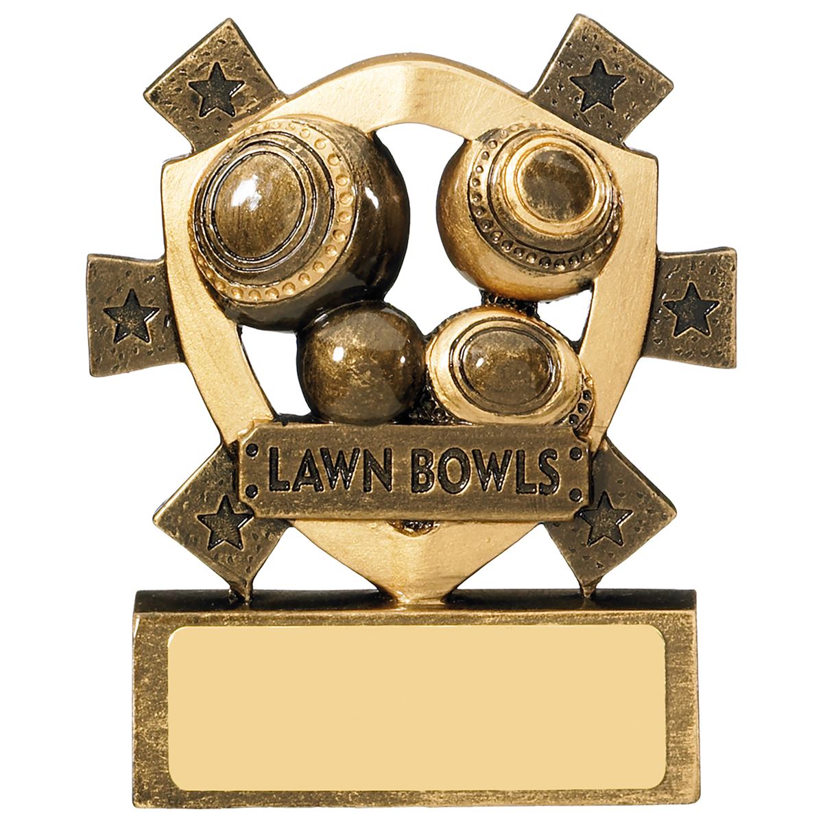 Lawn Bowls Mini Shield Trophy – North East Trophies