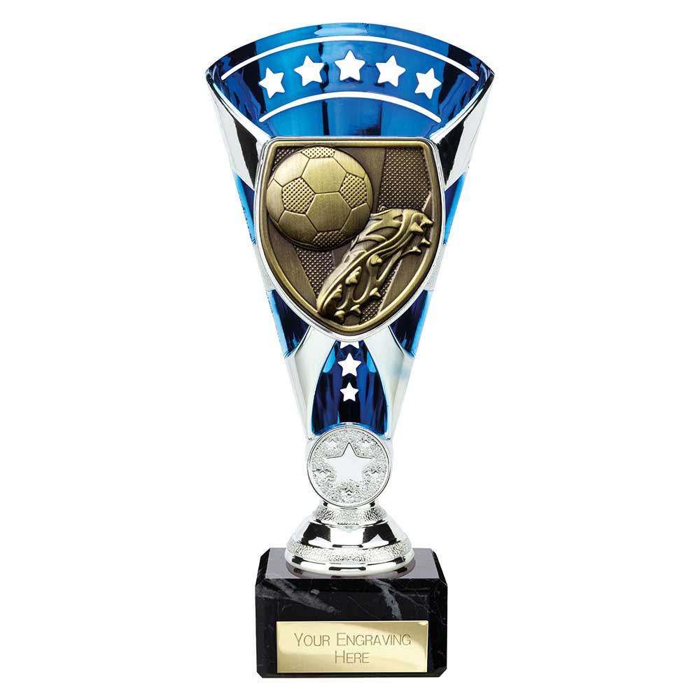 Cobra Star Football Boot Ball Trophy Cup Award 6 Colours