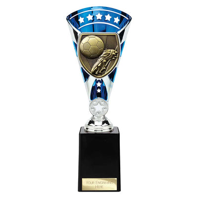 Cobra Star Football Boot Ball Trophy Cup Award 6 Colours