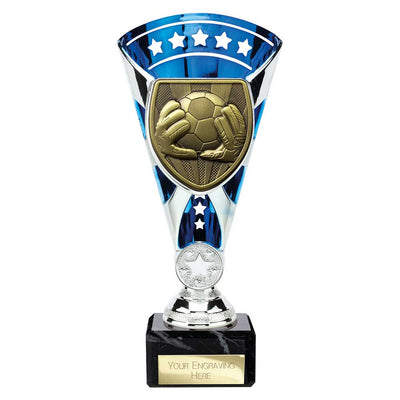 Cobra Star Football Goal Keeper Trophy Cup Award 6 Colours