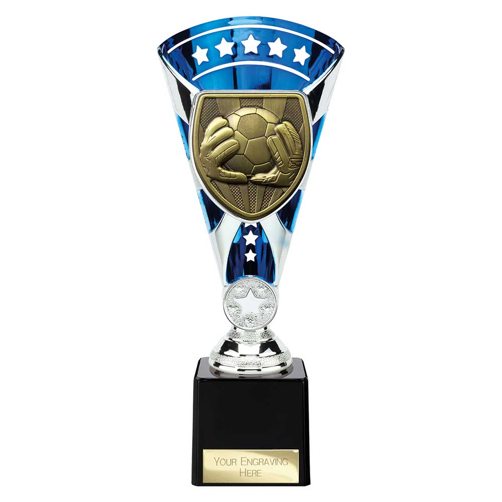 Cobra Star Football Goal Keeper Trophy Cup Award 6 Colours