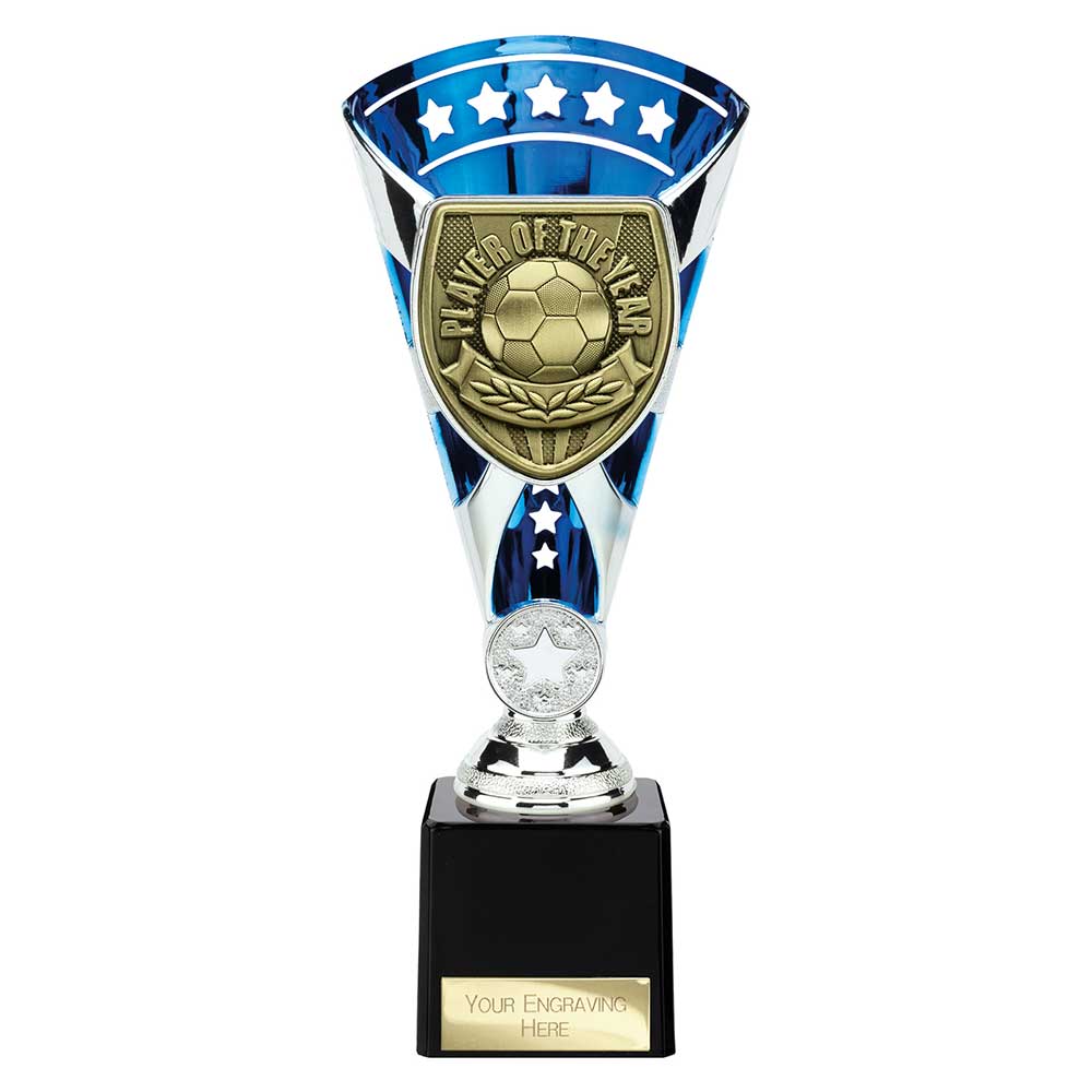 Cobra Star Cup Player Of The Year Football Trophy Award 6 Colours