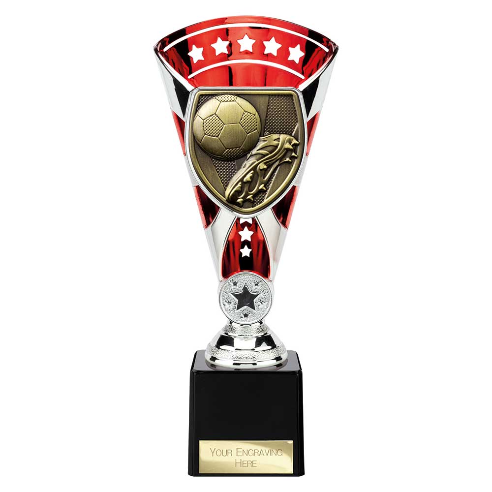 Cobra Star Football Boot Ball Trophy Cup Award 6 Colours