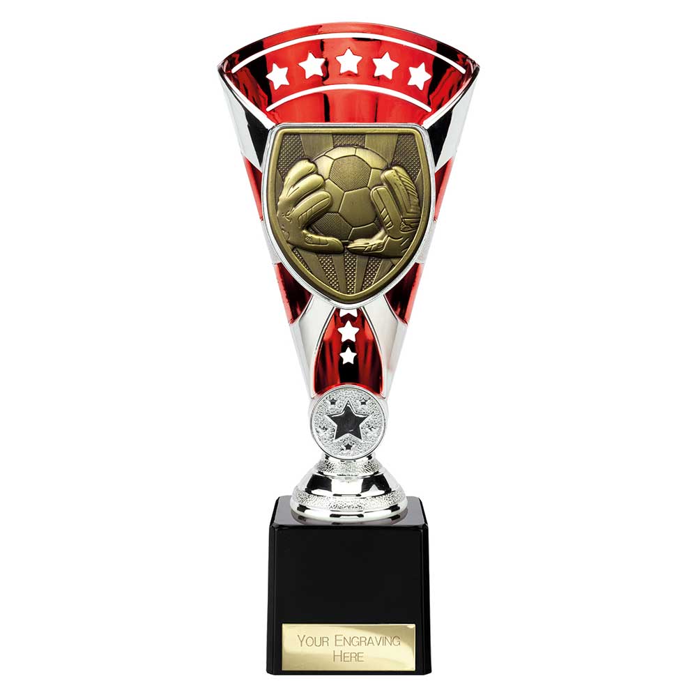 Cobra Star Football Goal Keeper Trophy Cup Award 6 Colours