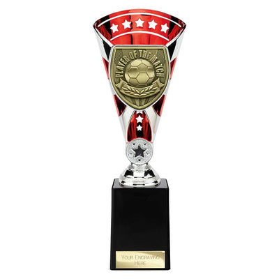 Cobra Star Cup Player Of The Match Football Trophy Award 6 Colours