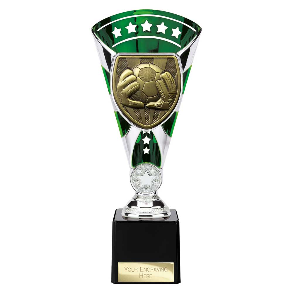 Cobra Star Football Goal Keeper Trophy Cup Award 6 Colours