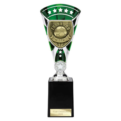 Cobra Star Cup Thank you Coach Football Trophy Cup Award  - 6 Colours