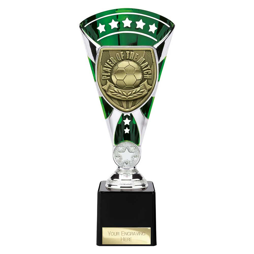 Cobra Star Cup Player Of The Match Football Trophy Award 6 Colours