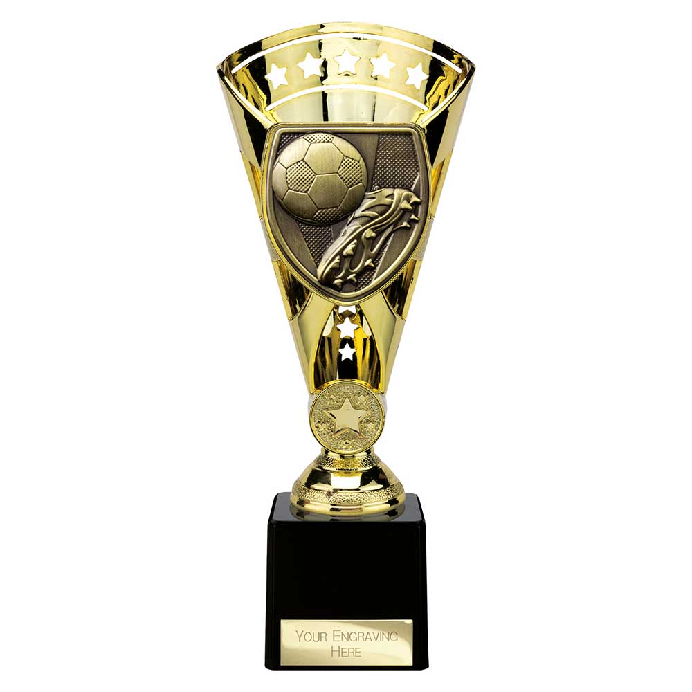 Cobra Star Football Boot Ball Trophy Cup Award 6 Colours