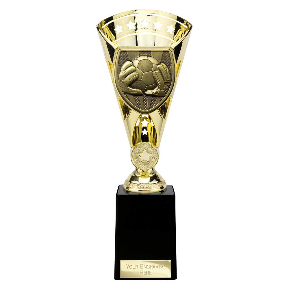 Cobra Star Football Goal Keeper Trophy Cup Award 6 Colours