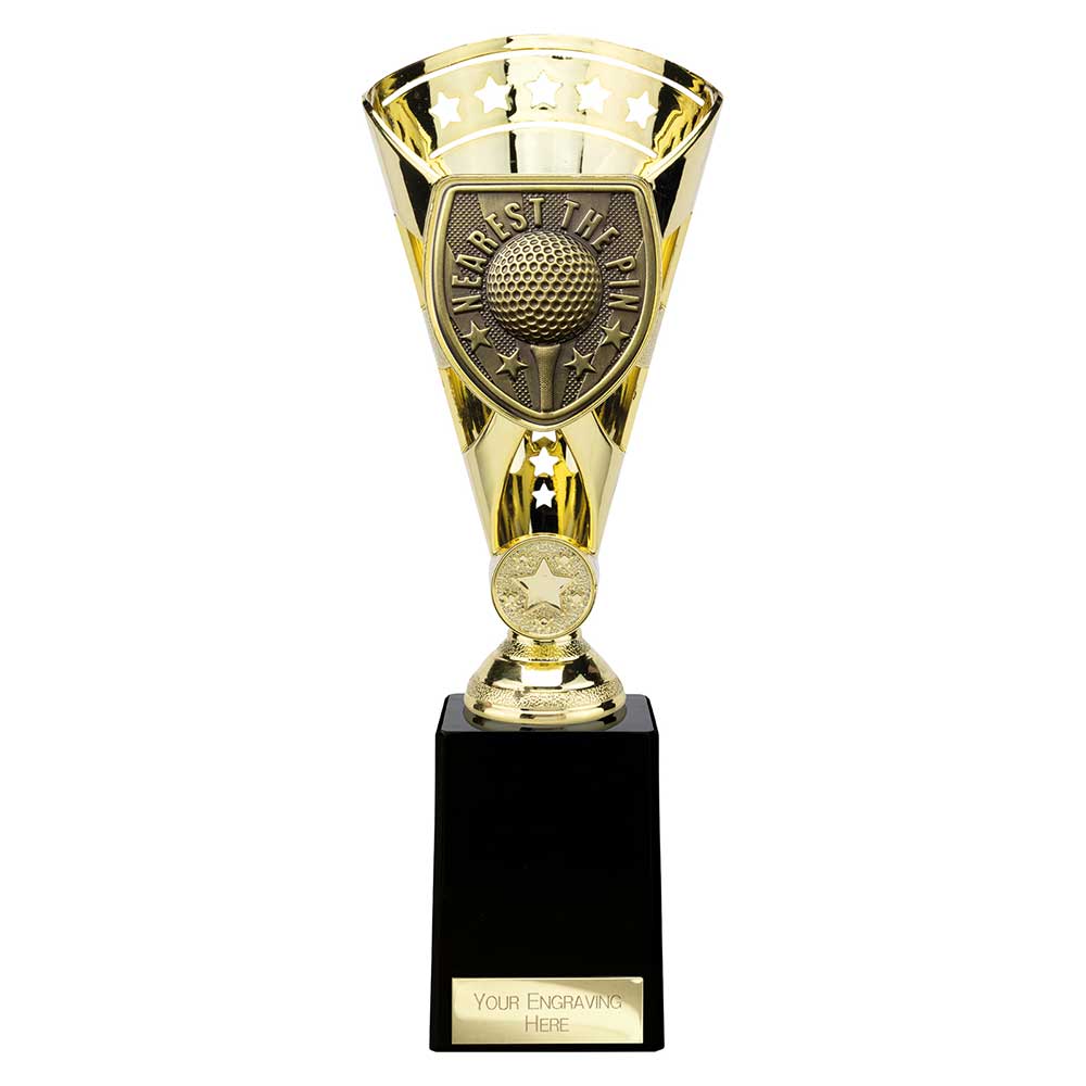 Cobra Star Golf Nearest The Pin Trophy Award Gold