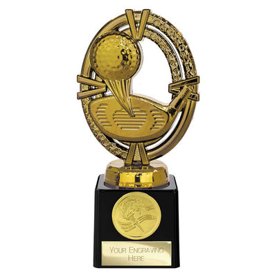 Maverick Golf Legend Trophy Award Gold