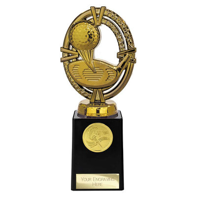 Maverick Golf Legend Trophy Award Gold