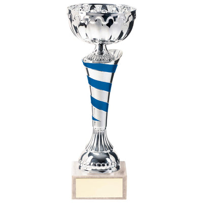 Eternity Silver And Blue Trophy Cup