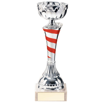 Eternity Silver And Red Trophy Cup