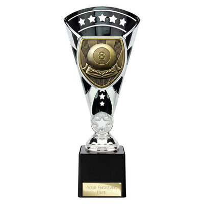 Cobra Star Pool Trophy Cup Silver And Black