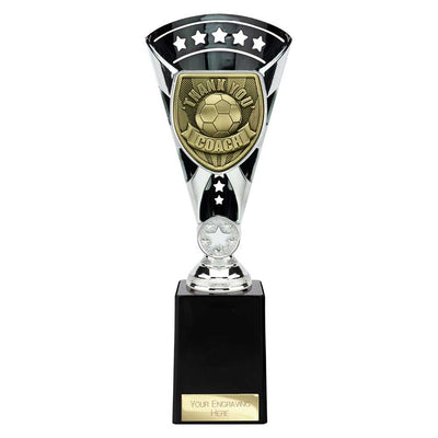 Cobra Star Cup Thank you Coach Football Trophy Cup Award  - 6 Colours