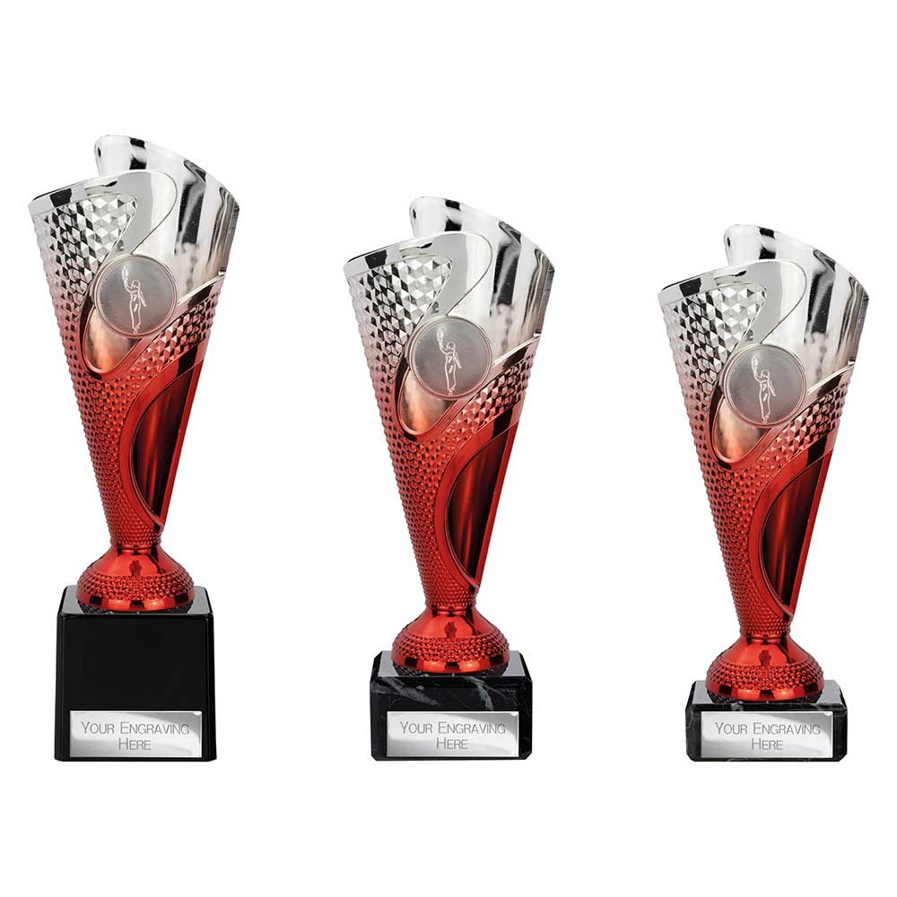 Rodeo Multisport Trophy Silver Red