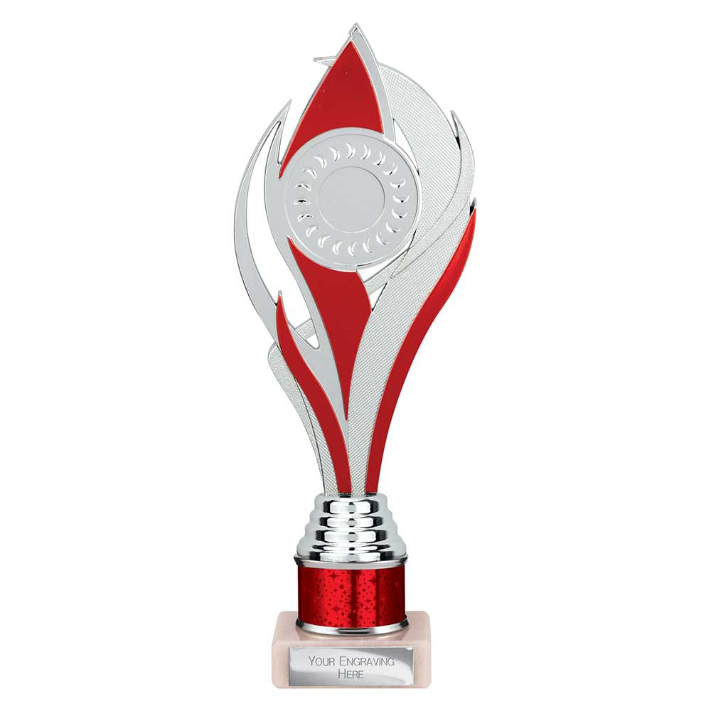 Volcano Multisport Tube Trophy Silver Red