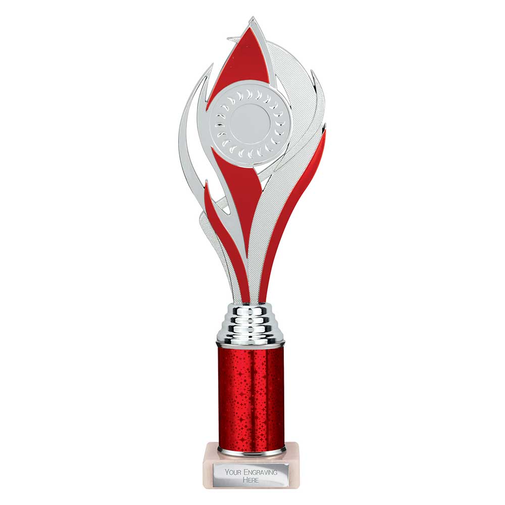 Volcano Multisport Tube Trophy Silver Red