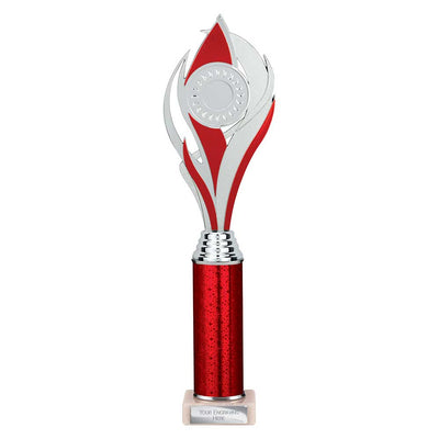 Volcano Multisport Tube Trophy Silver Red