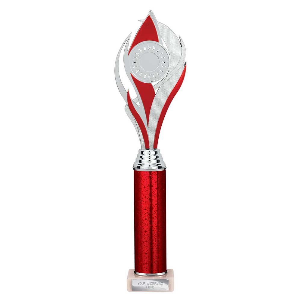 Volcano Multisport Tube Trophy Silver Red