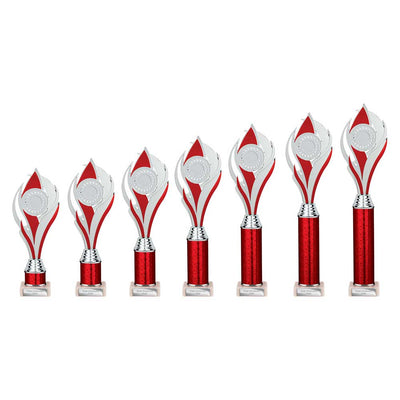 Volcano Multisport Tube Trophy Silver Red