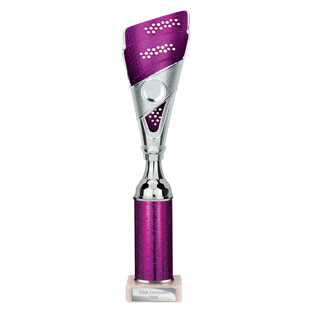 Predator Multisport Tube Trophy Silver Purple