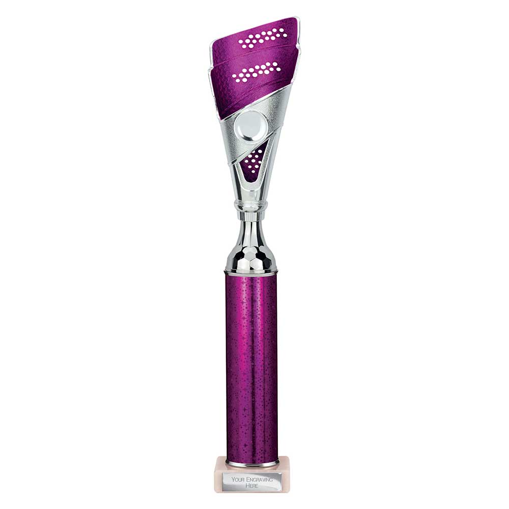 Predator Multisport Tube Trophy Silver Purple