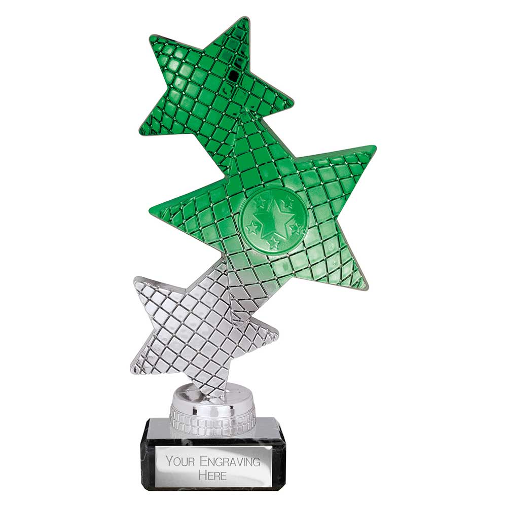 Trinity Star Multisport Trophy Green Silver