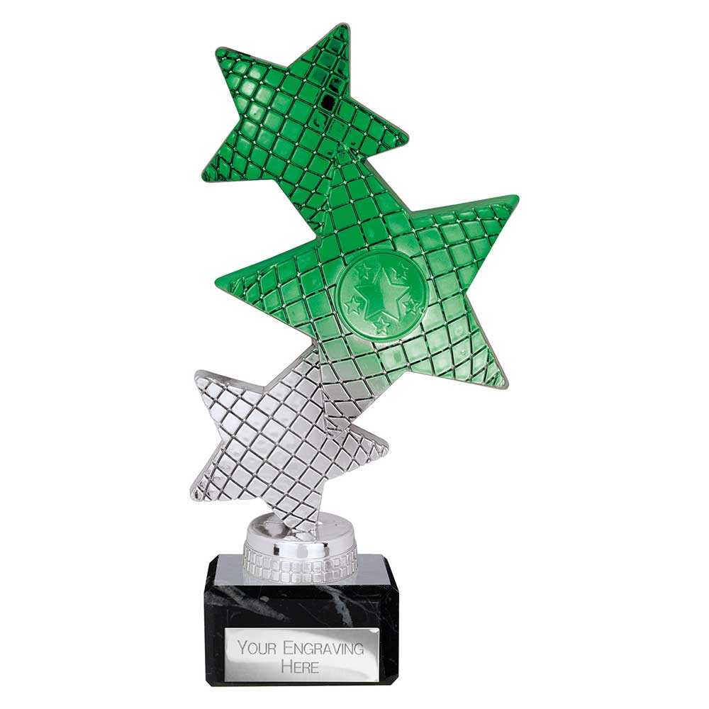 Trinity Star Multisport Trophy Green Silver